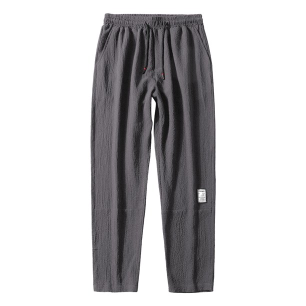 Pantalones casuales ligeros, transpirables y muy elásticos para hombre - Pantalones deportivos para uso diario al aire libre con ajuste cómodo