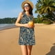 thumbnail image 3 of Fotbe Indian Paisley 2 Vestido de Verano sin Mangas para Mujer – Vestido Midi Línea A, Estilo Camiseta Floral, Vestido Playero Casual y Fluido, 3 of 7