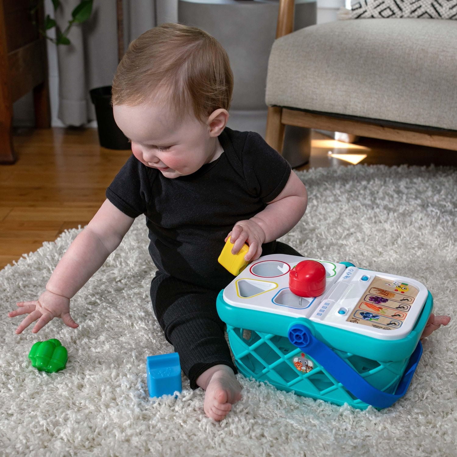 Bébé Einstein - Panier à provisions Magic Touch™ Faire semblant d'acheter un jouet