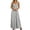 AA-Grey1232, variant on XIAONU U-Neck Tank Maxi Dress for Women Straight-Fit Tank Maxi Dresses Summer Daily Gown