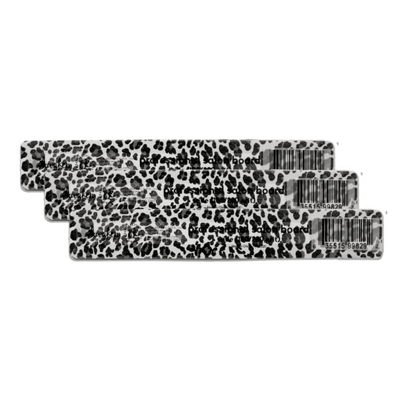 Awaken by Quality Choice Nail File, Wide Cushuned Board, 180/280 Grit, Manicure Tools for Home and Salon Use - 3 Count