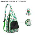 thumbnail image 2 of Botanical Cactus Backpack - Scientific Succulent Print, Durable Outdoor Pack, 2 of 4