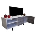 thumbnail image 2 of Mueble para TV Hogare 50' Centro de entretenimiento Blanco Gris Storm, 2 of 8