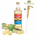 thumbnail image 1 of Torani Cane Sugar Sweetener Syrup, Professional Neutral Liquid Sweetener with Bonus Squeeze Pump, 1 Liter (33.8 fl oz), 1 of 10