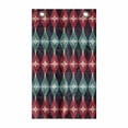 thumbnail image 1 of Abstract Hanging Pocket Organizer, Colorful Diamond Like Symmetrical Shapes, Printed Polyester Storage Bag with Pockets, 21" x 31", Indigo Multicolor, 1 of 2