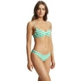 thumbnail image 2 of Seafolly Women's Standard Hipster Full Coverage Bikini Bottom Swimsuit, Portofino Jade, 10, 2 of 3