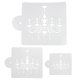 thumbnail image 5 of 3x Spray Print Sugar Sieve DIY Cake Decorating Mold Sugarcraft Modeling Tool Soledad herramienta de decoración de pasteles, 5 of 6