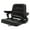 Black-F, variant on Universal Forklift Seat, Waterproof Adjustable Tractor Seat with Slide Rail & Document Pouch, PVC Mower Seat for Tractor Excavator Skid Loader Backhoe Dozer Forklift