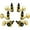 Gold, variant on D'Addario Auto-Trim Tuning Machines, 3 + 3 Setup, Gold