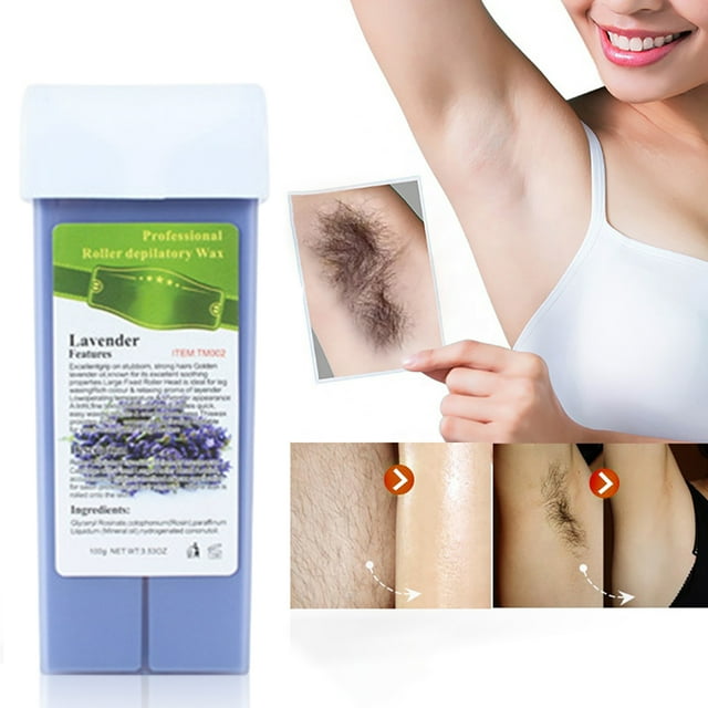 100g Remove Hair Wax Painless Universal Travel-friendly Roller Depilatory Wax Supplies for Home