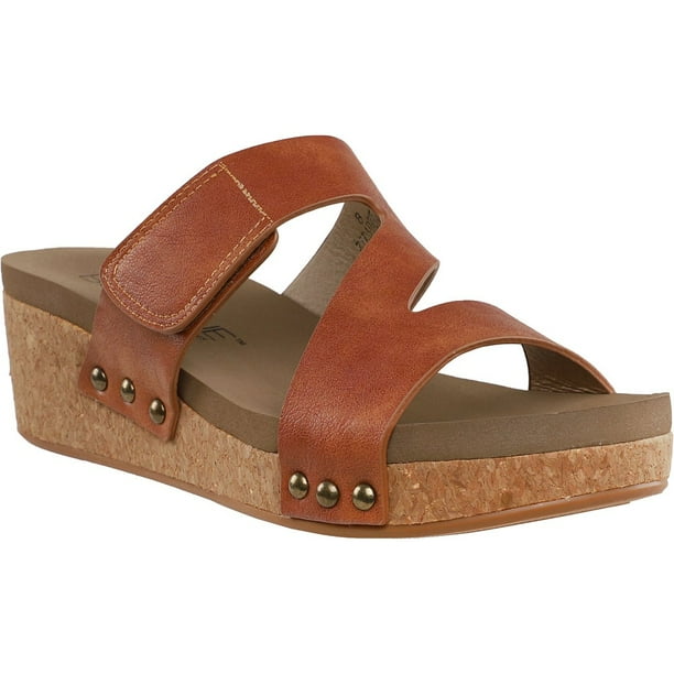 Corkys Footwear Corkys Womens Zipadee Platform Sandals Sandals Casual