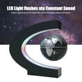 thumbnail image 4 of Mistaha 3" C Shape Magnetic Levitation Globe Maglev Levitation Rotating Globe World Map with Colored LED Lights for Teaching Home Office Desk Decoration, 4 of 8