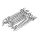 thumbnail image 3 of Rawiri Kit de barandilla de cable de acero inoxidable Kit de hardware de barandilla de cable de ángulo ajustable para barandillas de escalera 3/16, 3 of 8