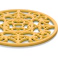 thumbnail image 5 of Juego de 3 posavasos de silicona multiusos finamente esculpidos, posavasos antideslizantes flexibles y aislantes, 5 of 5