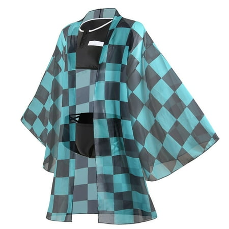 COSTUME COSPLAY KIMETSU No Yaiba Kochou Shinobu Anime Demon Slayer - Foto 10