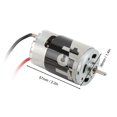 thumbnail image 5 of RC Brushless Motor,550 Brush Motor 20000 RPM Large Torsion Two Way Bearing Silver 15T Brush Motor RC Vehicles Truck Update Parts for 1/10 Climbing Car, 5 of 9