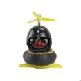 thumbnail image 1 of Pato Decorativo Negro Con Casco Modelo 1, 1 of 4