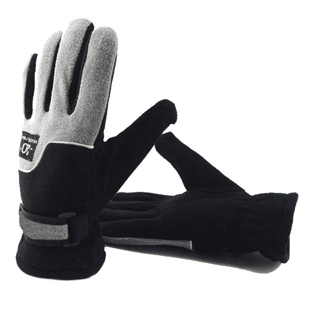 Guantes de escalada al aire libre para hombres y mujeres, línea de equitación de invierno, forro polar, estudiantes de esquí cálidos Ormromra CPB-US-XD438-3
