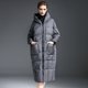 thumbnail image 2 of Abrigos de mujer Chaquetas de plumón nuevas de invierno Sencillas e informales Sólidas con bolsillos Prendas de abrigo A prueba de viento Gruesas sueltas Con capucha Plumífero de mujer Parker, 2 of 4