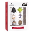 thumbnail image 3 of Set de 6 adornos navideños miniatura de Star Wars Hallmark, 3 of 7