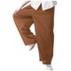 thumbnail image 4 of Pantalones largos para hombre, lisos, informales, con múltiples bolsillos y botones, para exteriores, rectos, para fitness, cargo, poliéster, 4 of 5