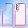 thumbnail image 2 of for Samsung Galaxy S22 Simple Fashion Case, Shockproof Drop Protection Clear Case, Durable PMMA + TPU, Anti-Fingerprints Technology Full Protection Case for Samsung Galaxy S22 (6.1 inch),Rose, 2 of 8
