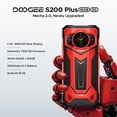 thumbnail image 2 of DOOGEE S200 Plus 5G Rugged Phone with Gemini AI,4nm D7300 CPU,36(16+20) GB+512GB Android 15 Rugged Cell Phone with 1.32" Amoled Screen,10100mAh/33W,100MP Camera Rugged Smartphone,6.72" FHD/120Hz,OTG, 2 of 9