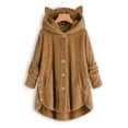 thumbnail image 6 of European and American button hooded cat ears plush top, 6 of 9