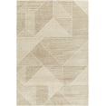 thumbnail image 2 of Hauteloom Almas Living Room, Bedroom Area Rug - Farmhouse - Modern Abstract Geometric Carpet - High Pile - Brown, Gray, Beige, Cream - 9' x 12', 2 of 6