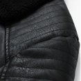 thumbnail image 7 of XMMSWDLA 2022 Clearance Men Tops Winter Lamb Velvet Leather Jacket Plus Velvet Warm Jacket Motorcycle Jacket, 7 of 7