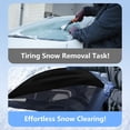 thumbnail image 3 of VFM Car Windshield Cover for Ice and Snow, Windshield Snow Cover with Side Mirrors Cover for Snow, Ice, UV Fits Most Cars, Trucks, Vans, SUVs, 3 of 10