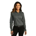 thumbnail image 1 of Port Authority Ladies Long Sleeve SuperPro ReactTwill Shirt. LW808, 1 of 1