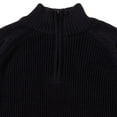thumbnail image 3 of Cozeeme Mens Half Zip Long Sleeve Sweater Adult, 3 of 5
