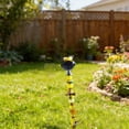 thumbnail image 7 of Fairy Wand Beaded Garden Stakes, Bee Garden Stakes Fairy Wand DIY Beaded Stakes, Garden Decor Includes Crystal Stopper Top, Bee Pendant, for Craft Supply, Outdoor Decorations, Black, 7 of 7