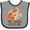 Heather and Black, variant on Inktastic Aunt Loves Me Woodland Fox Boys or Girls Baby Bib