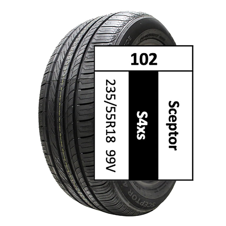 エビスフィッシング Mr.Don Trouter's Choice STC5 Sceptor 4XS All Season 235/55R18 99V Tire - Walmart.com