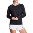thumbnail image 4 of Champion Women's Powerblend Boyfriend Graphic Crewneck Sweatshirt, 4 of 7