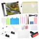 thumbnail image 1 of 133 piezas DIY Diamond Jewel Paint Kits de herramientas de pintura y accesorios con caja de luz de s TOMSHOO 133 Piezas, 1 of 7