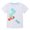 White, variant on LYMAYTER 2-7Y Toddler Kids Summer Cotton Tee Shirt for Boys Casual Short Sleeve Tees Shirts 100% Organic Cotton T-Shirt