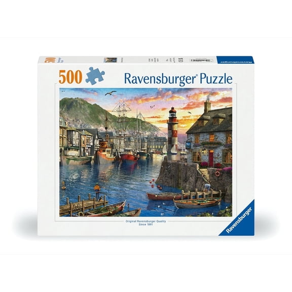 Ravensburger Sunrise at the Port 500 piece Jigsaw Puzzle