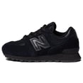 thumbnail image 4 of Zapatilla New Balance 574 Core con cordones para niño, color negro, talla 5.5 US, 4 of 6
