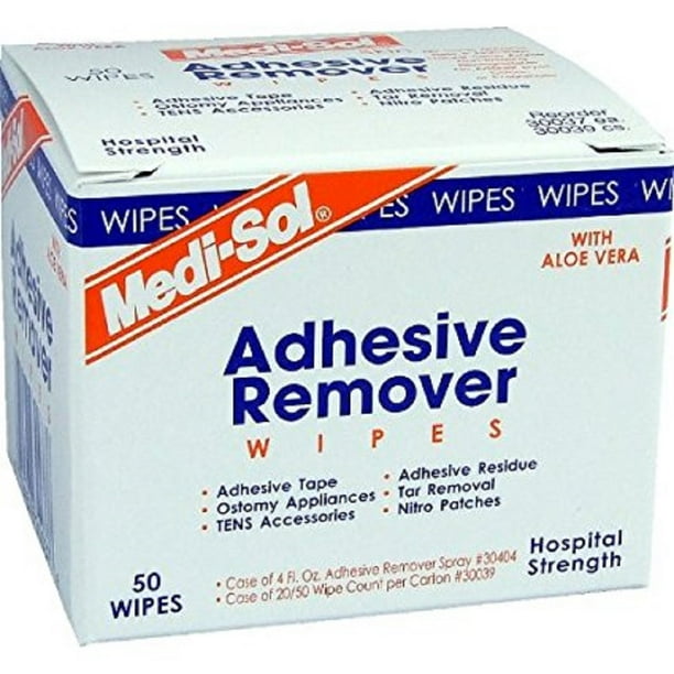 Medline MediSol Skin Adhesive Remover Wipes