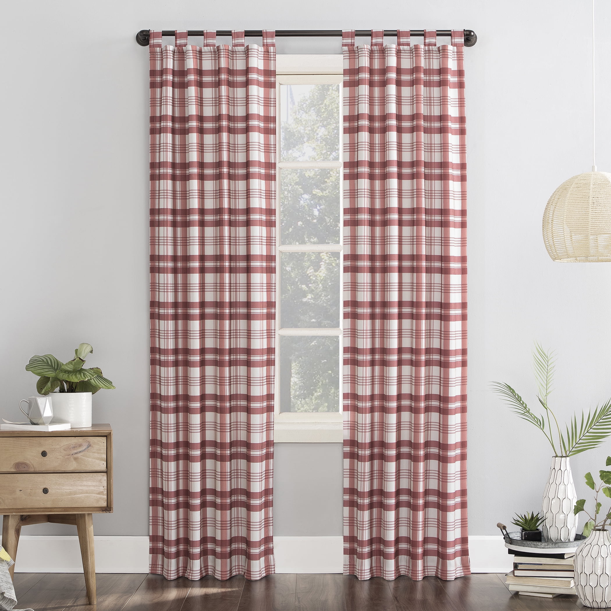 Mainstays Plaid Tab Top Curtain Panel Walmartcom Walmartcom Mainstays Plaid Tab Top Curtain Panel Walmartcom Walmartcom