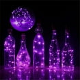 thumbnail image 2 of Vikakiooze Home Decor 1M 10 LED Bottle Lights Cork Shape For Wine Bottle String Party Romantic, 2 of 3