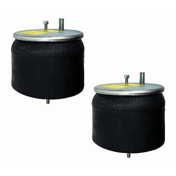 2 Pk Heavy Duty Air Spring Bag - Rolling Lobe Air Suspension Spring Replaces W01-358-9554, Automann 566.CT68608, AB1DK20L-9554, Mack 57QL59M, Hendrickson 60716-002, 60716-002L, 60716-2