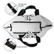 thumbnail image 4 of Disketp Black Footprints Bolsa Tote Estampada para Mujer, Bolso de Hombro y de Mano para Compras y Viajes, 4 of 8