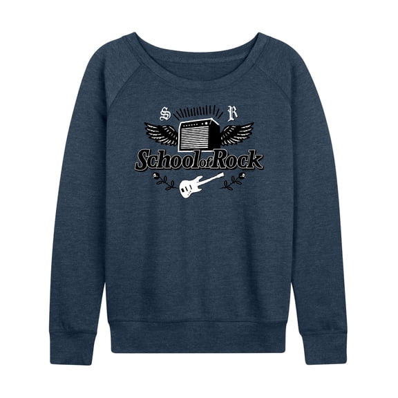 School of Rock - Original Logo - Women's Lightweight French Terry Long Sleeve Shirt