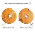 thumbnail image 6 of Tritina Corner and Edge Guards - 14ft (4.3m) [ 13ft Edge Cushion + 8 Corner Cushion ] Premium Childproofing Protector,Child Safety,Home Safety 1st Mamami, 6 of 9