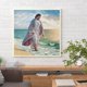 thumbnail image 3 of Cuadros Decorativos 5D DIY Diamond Painting Kits Full Square Drill Beach Sacerdote mosaico imagen pared Tmvgtek embutido en tela, 3 of 9