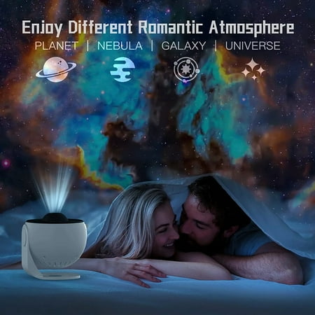 

FPWNGL Star Planetarium Night Projector Light - Nebula Rotation 25 in 1 Display